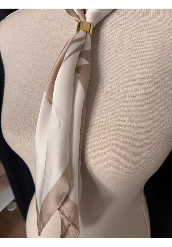 Pañuelo seda estampado K