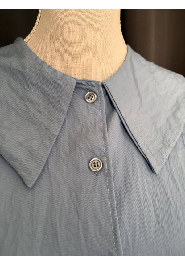56. Camisa denim fluida