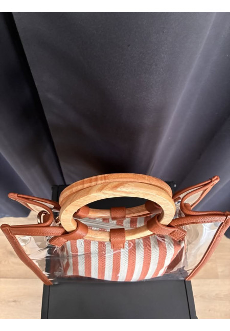 164. Bolso transparente
