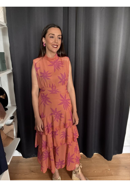 142. Vestido volantes falda