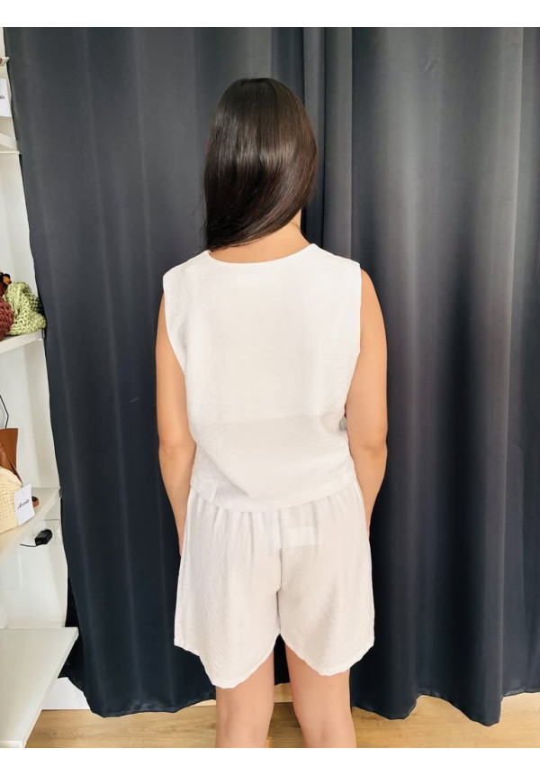 464. Conjunto bermuda y chaleco