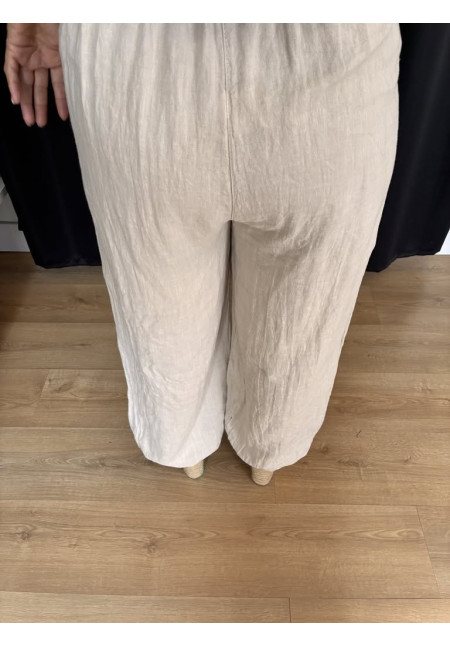 410. Pantalón puro lino