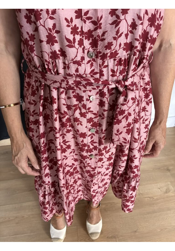 10. Vestido estampado corto
