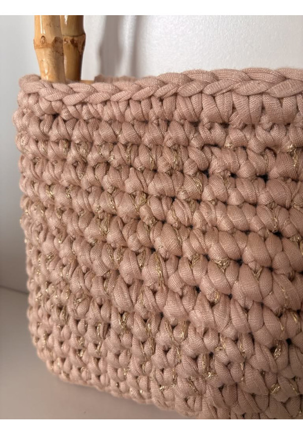 9. Bolso asas bambú