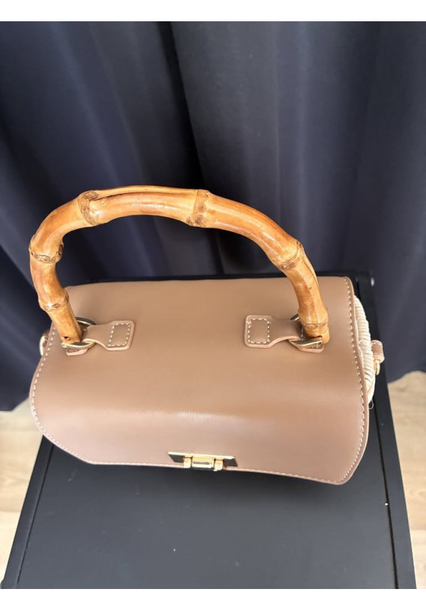 5.18. Bolso rígido asa bambú