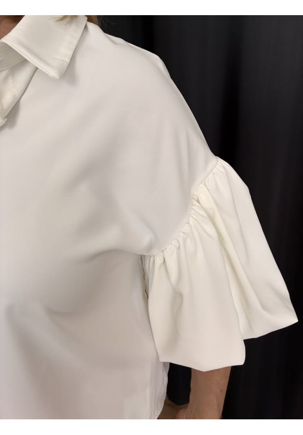 451. Camisa manga abullonada