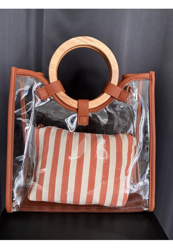 164. Bolso transparente