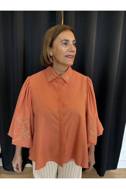 PV6. Blusa manga glob