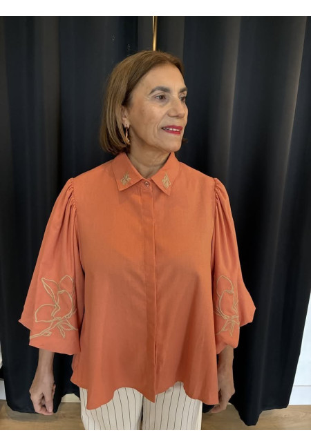 PV6. Blusa manga glob