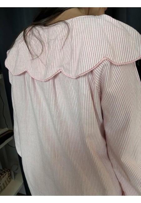 PV13. Blusa cuello mil rayas