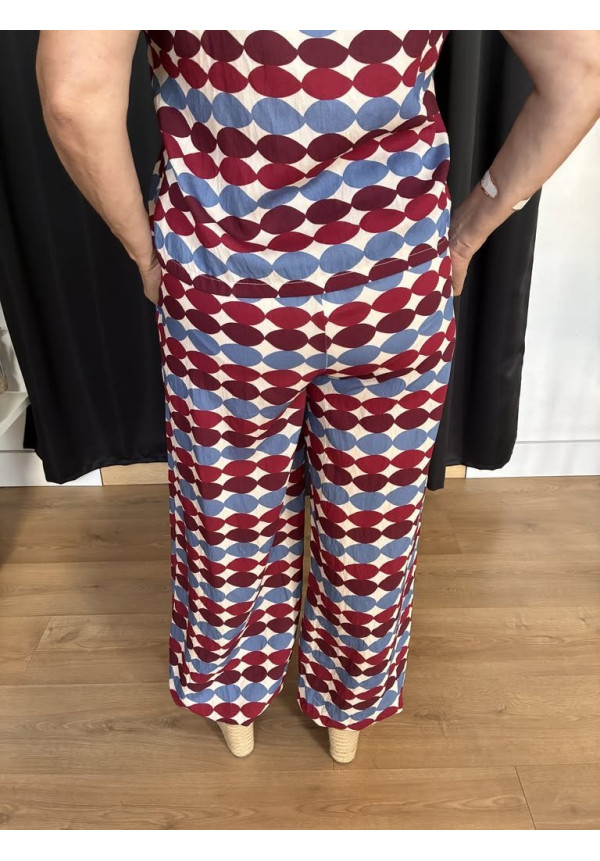 55. Conjunto estampado óvalos