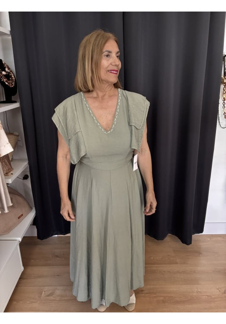 209. Vestido solapas