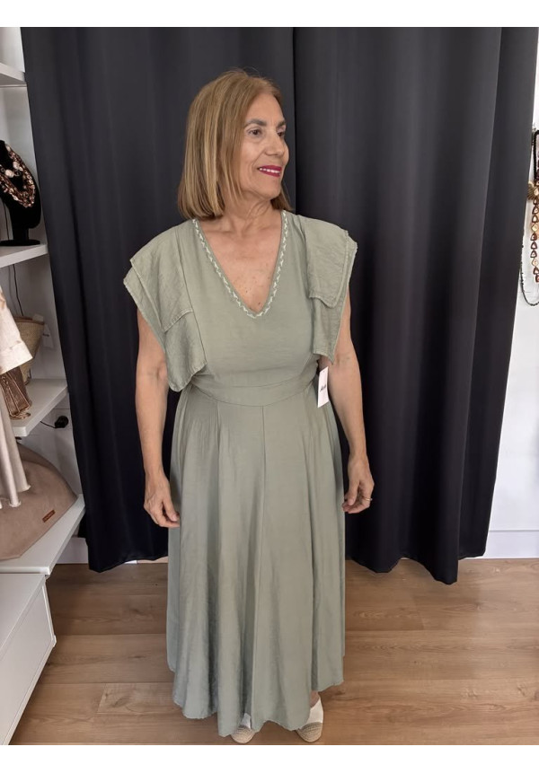 209. Vestido solapas