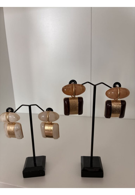 Pendientes abanico