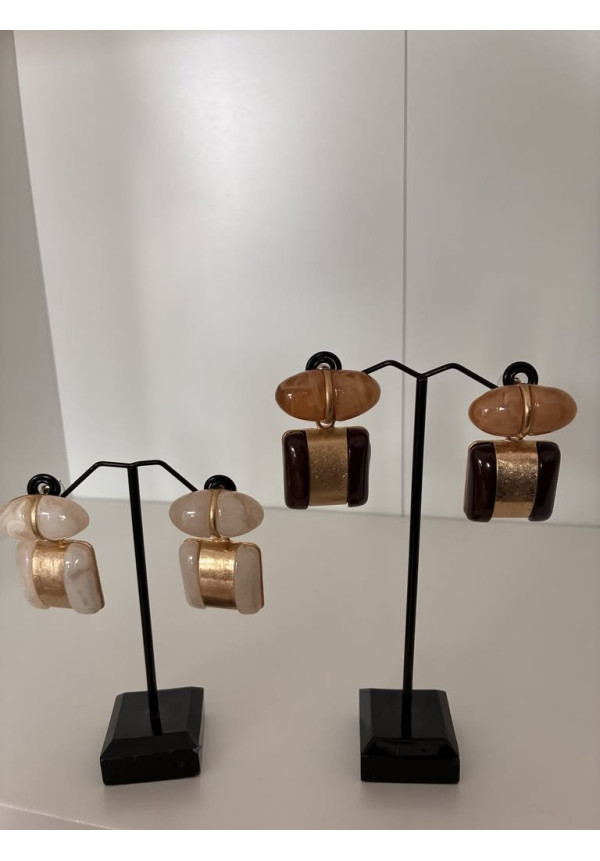 Pendientes abanico
