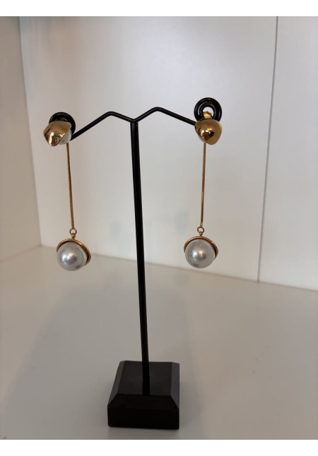 Pendientes perlas