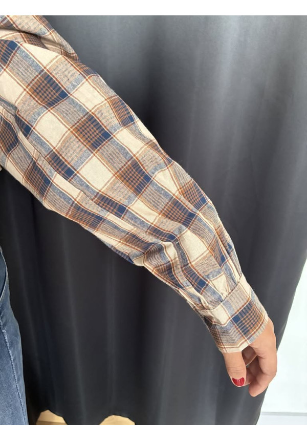 603. Camisa cuadros tapeta