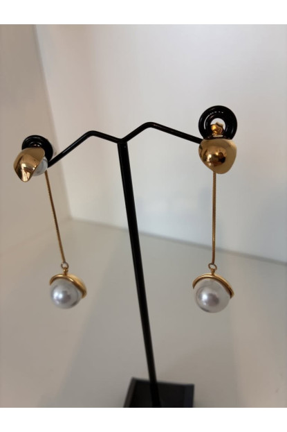 Pendientes perlas