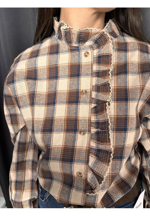 603. Camisa cuadros tapeta