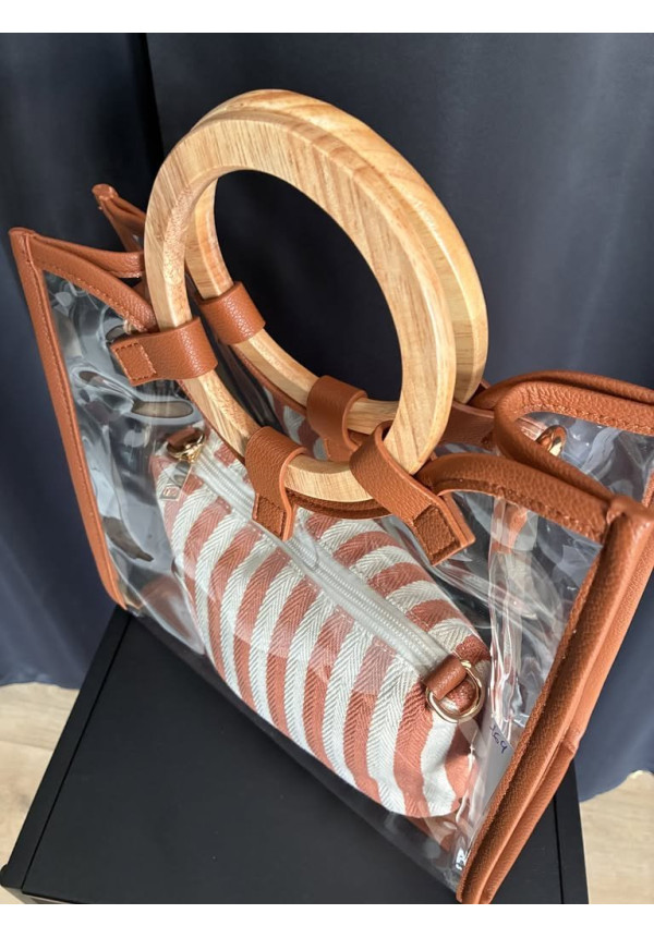 164. Bolso transparente